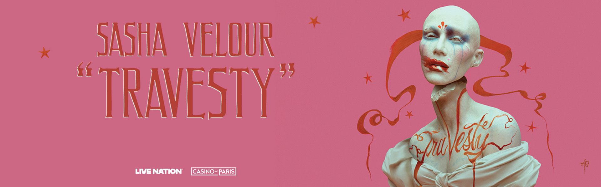 Sasha Velour - Travesty - 2 Juin 2026 - Casino de Paris - Billetterie - Paris