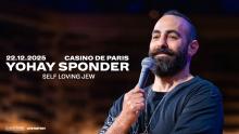 Yohay Sponder - Self Loving Jew - 22 Decembre - Casino de Paris - Billetterie - Paris
